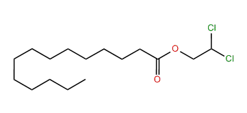 2,2-Dichloroethyl tetradecanoate